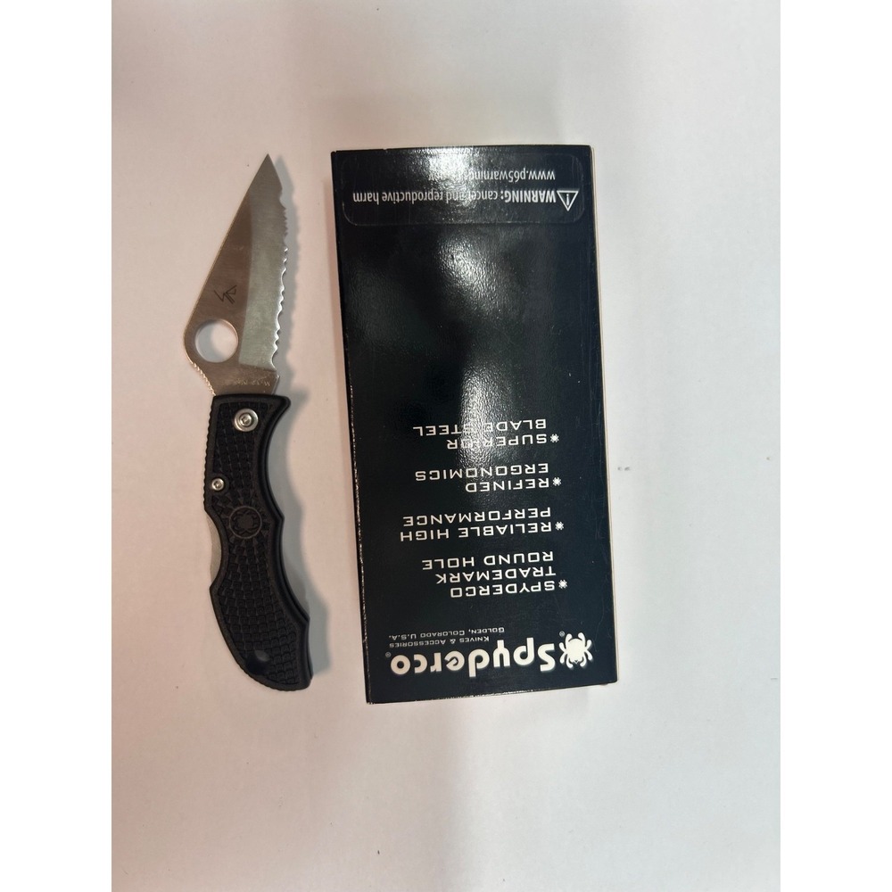 Spyderco Ladybug 3 Stainless Blade FRN - Picture 2 of 2